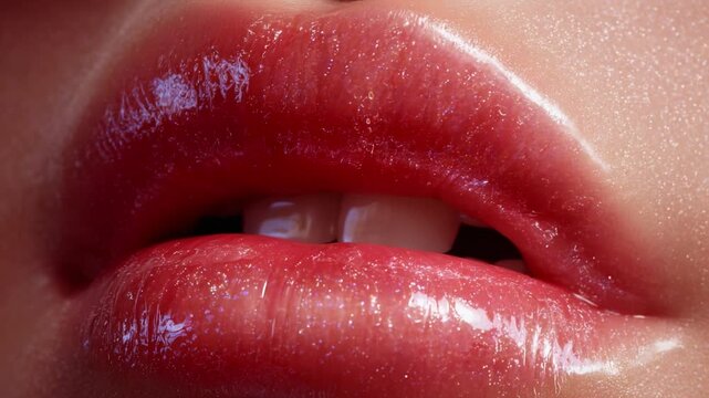 A Magical Night Journey: Santa Claus Soars Through the Starry Sky in His Sleigh, Leaving a Trail of Sparkling Stardust Behind, with a Full Moon Illuminating the Enchanting Scene