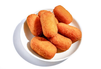 Suppl&igrave; italiani su piatto 