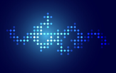 molecole, atomi, connessioni, legami molecolari, molecola, chimica,
