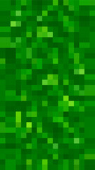 Green Abstract Pixel Digital Pixelated Vertical Layout Background Vector Illustration