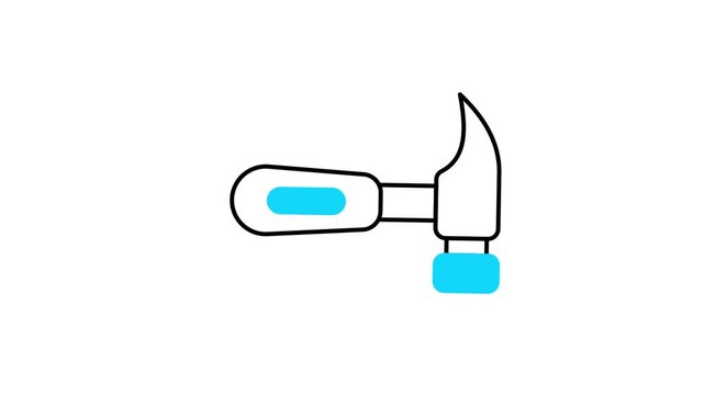 Hammar animated icon video