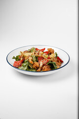 salad with shrimps