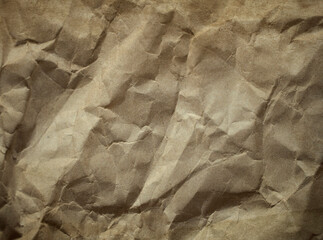 Naklejka premium Abstract dirty crumpled old paper texture or background.