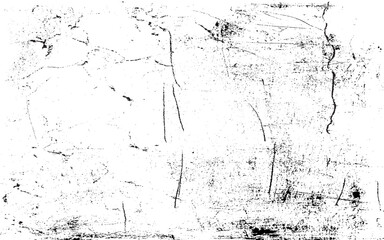 Black and white grunge. Distress overlay texture. Abstract surface dust and rough dirty wall background concept. Worn, torn, weathered effect. Vector illustration