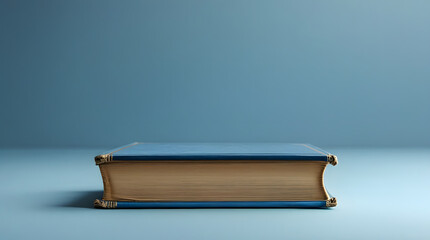 a book with blue color cover and name of book printed on cover