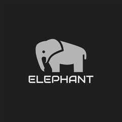 vector illustration of an elephant
