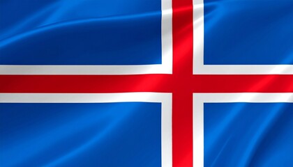 Obraz premium flag of Iceland