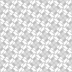 seamless geometric pattern black and white background, vector, illustration