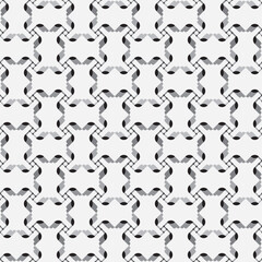 seamless geometric pattern black and white background, vector, illustration