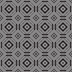 seamless geometric pattern black and white background, vector, illustration