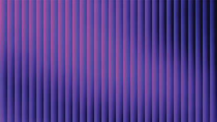 Pink and dark blue gradient vertical lines abstract background with ribbed glass effect. Futuristic fractal glass background with soft wave, glow, and transparent layers. Modern technology concept
