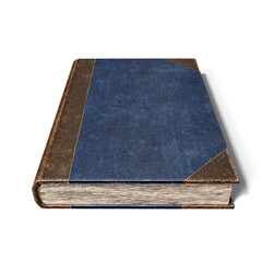 Realistic occult book isolated on transparent background