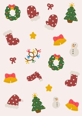 크리스마스 배경 Christmas background