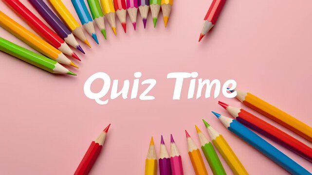 Exciting quiz challenge filled with a rainbow of colored pencils ready to inspire creativity. Join the fun and put your knowledge to the test in this engaging activity