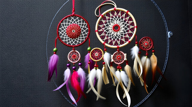 Russian Dreamcatcher These dreamcatchers incorporate traditional
