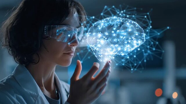 Einsatz von Technologie und k&uuml;nstlicher Intelligenz in der Medizin und Forschung, f&uuml;r Diagnose, Analyse, Behandlung, Technologieinnovation, Generative AI