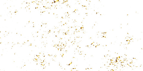 Doted and confetti golden glitter on transparent background. Perfect for holiday, winter, celebration and seasonal events. Holiday winter background for celebration. Festive snow lights wallpaper, 