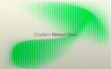 Gradient ribbed fractal glass texture pattern. gradient reflections in abstract background design