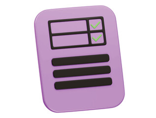 educational degree icon 3d illustration render