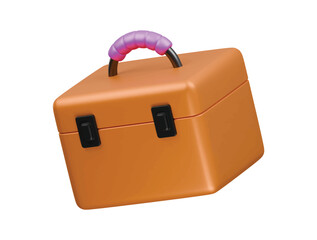 tackle box icon 3d illustration render