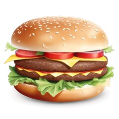 hamburger drawing