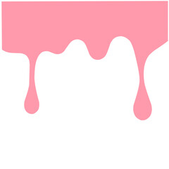 melted strawberry liquid. Illustration of melted strawberry ice cream liquid. Melted strawberry syrup. Melted strawberry cream