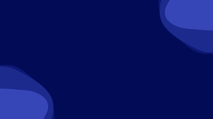 A dark blue background with abstract organic shapes in lighter blue. - Powered by Adobe