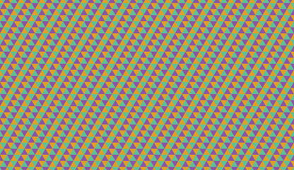 Modern Triangular Truchet Maze Seamless Pattern