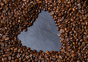 coffee beans texture