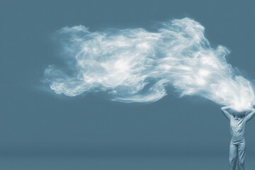 Surreal Mist Portrait