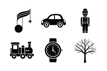 Christmas Icon Vector Bundle