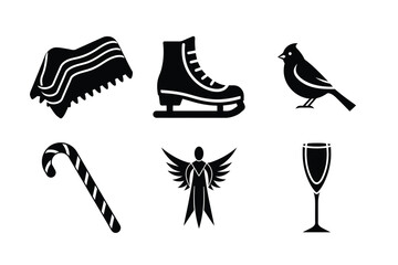 Christmas Icon Vector Bundle