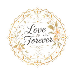 floral frame for your text © Adam