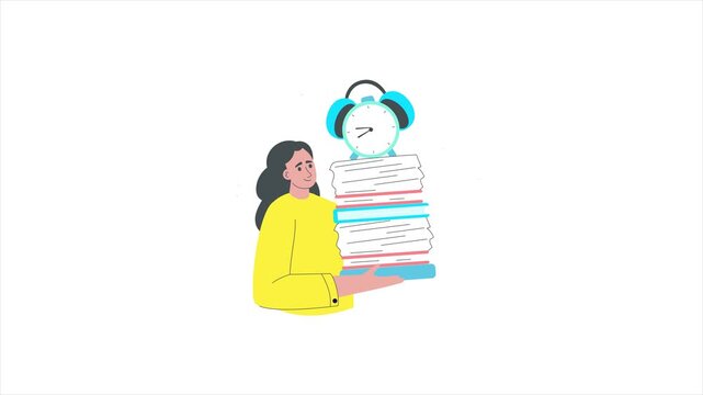  Organizing Work Animation MP4 File