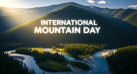 International mountain day scenic landscape photography background wallpaper image free hd download
