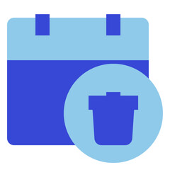 user interface blue tone icon set