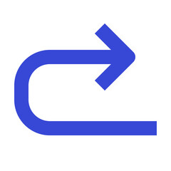 user interface blue tone icon set