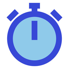 user interface blue tone icon set