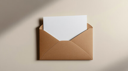 Envelope and card mockup set, mockup, formal stationery concept