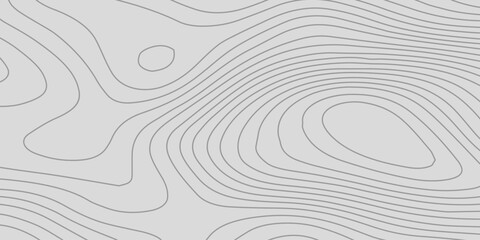Abstract topography contour map line and modern wavy map line design, digital print terrain lines texture white background.  © Mirror