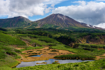 Asahidake Viewed from the Numanotaira Hiking Trail, Daisetsuzan Mountains, Hokkaido