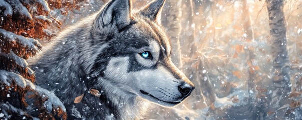 Observe arctic beauty.