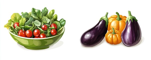 Promote fresh organic vegetables and seasonal healthy food.