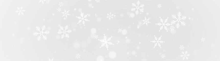 Realistic winter snowfall overlay with detailed snowflakes, frosty texture, cold storm particles and magical glowing freeze effect for Christmas cards, seasonal decoration and holiday background desig