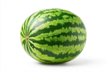 Watermelon on white background