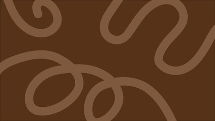 Vibrant Abstract brown Background with Curved Pink Lines