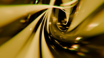 Bright, swirling patterns create an energetic and dynamic abstract design. flowing lines and colors blend together, evoking a sense of movement and creativity. 3d render