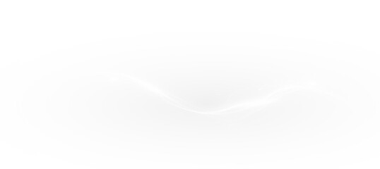 White PNG Overlay with Abstract Twirl and Glow on transparent background