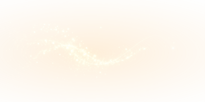 Golden Magic PNG Overlay with Sparkling Effect on transparent background
