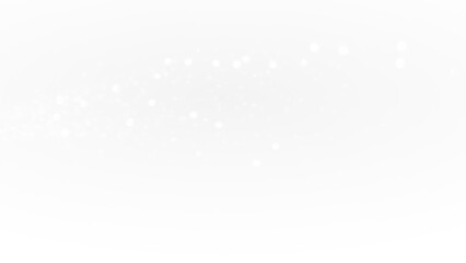 White PNG Overlay with Sparkling Dust Effect on transparent background